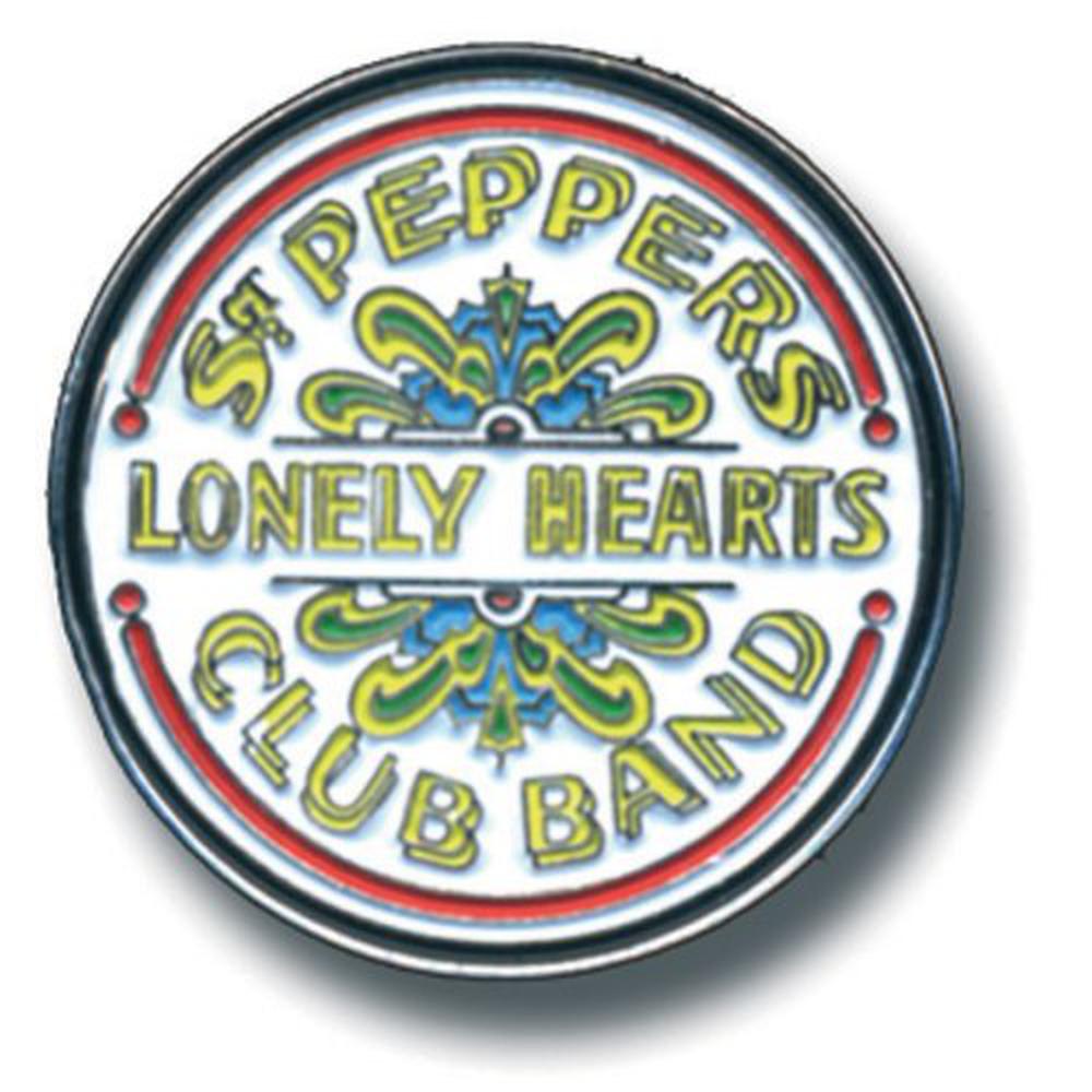 The Beatles - Sgt Pepper Drum Pin - Multicolours